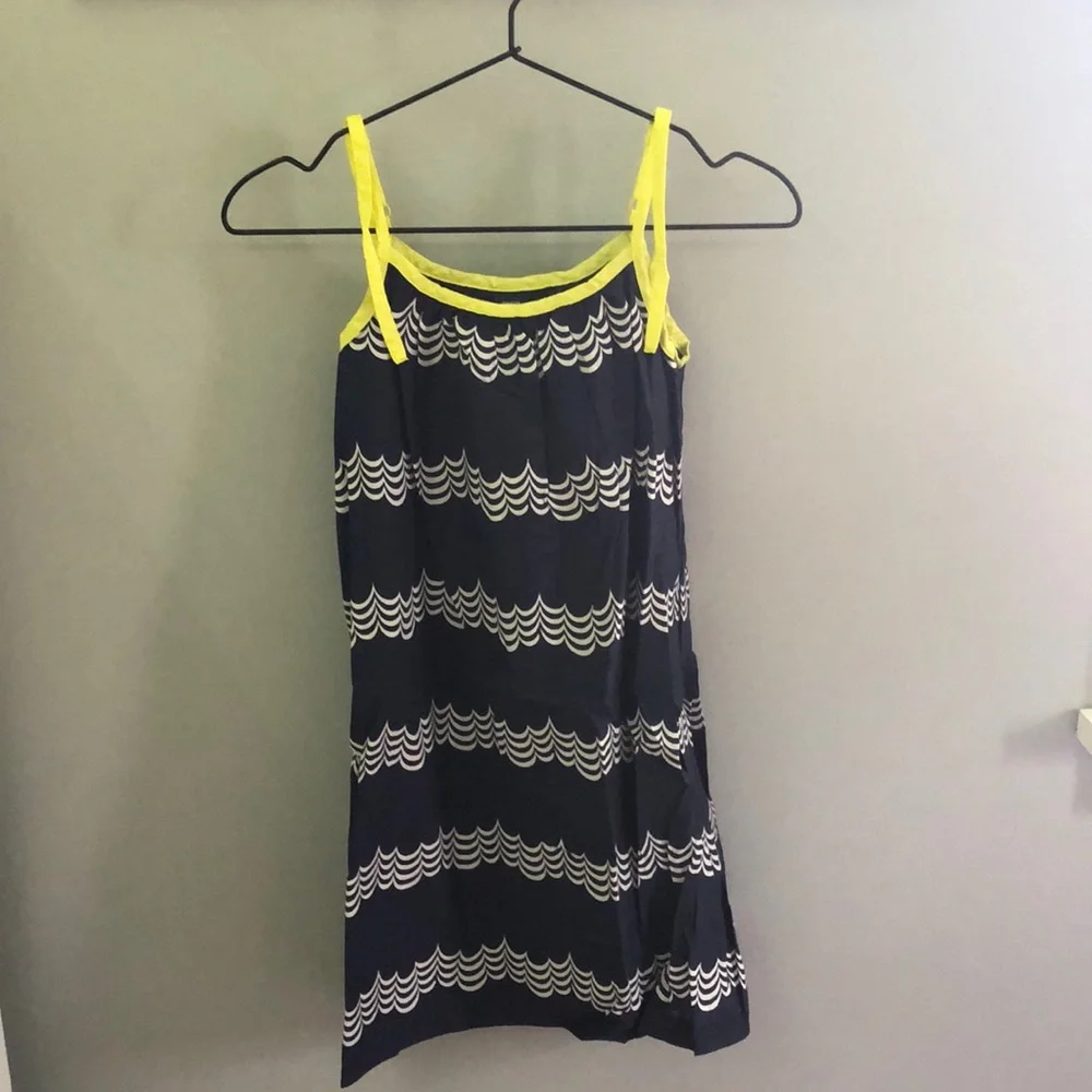 GapKids Blue Striped Cami Sundress Size Medium 8 Girls